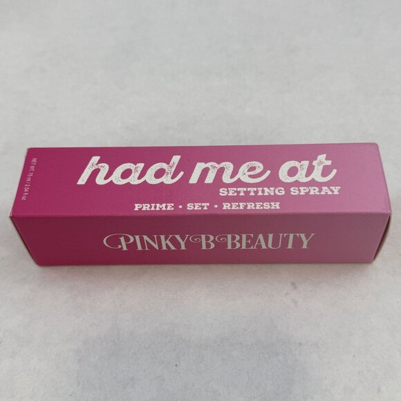 Pinky B Beauty Setting Spray Had Me At Prime Set Refresh 75 Ml Long-Lasting NEW - Picture 1 of 7